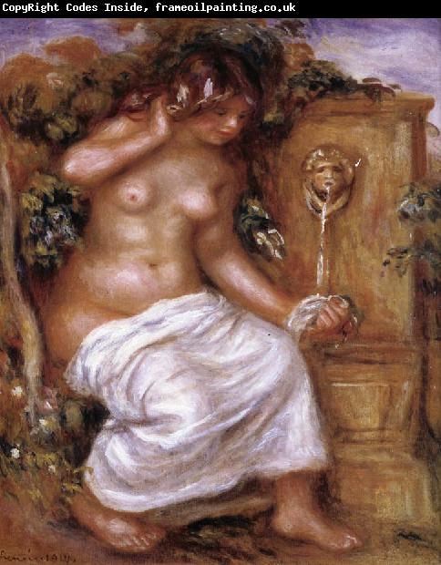 Pierre Renoir The Bather at the Fountain